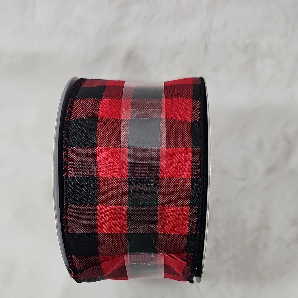 Celebrate it Christmas Buffalo Plaid Ribbon